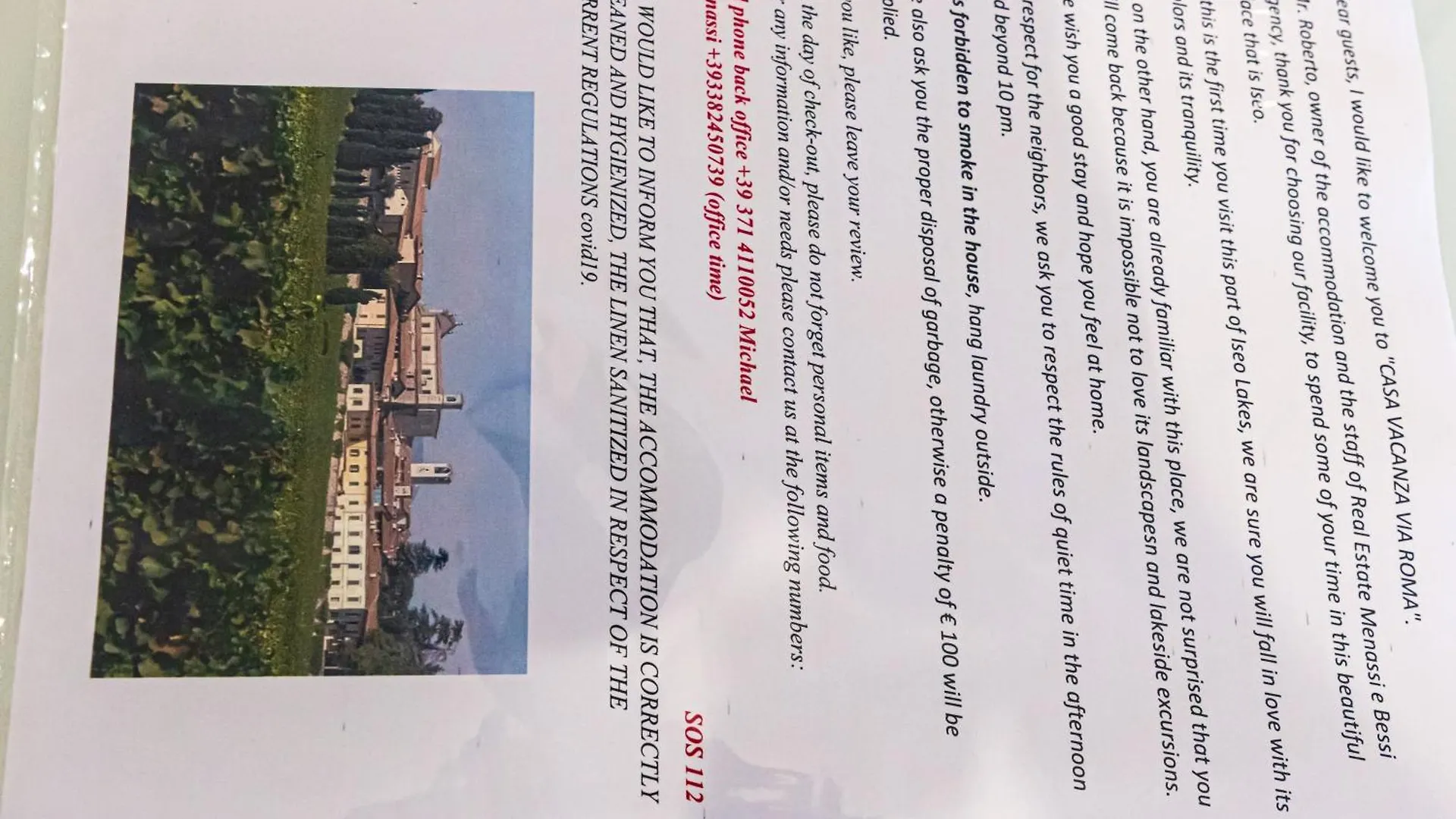 Casa Vacanza Via Roma Iseo 0*,